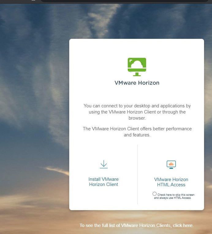 VMware Horizon 8.10.0.2306 + Client download the new for apple